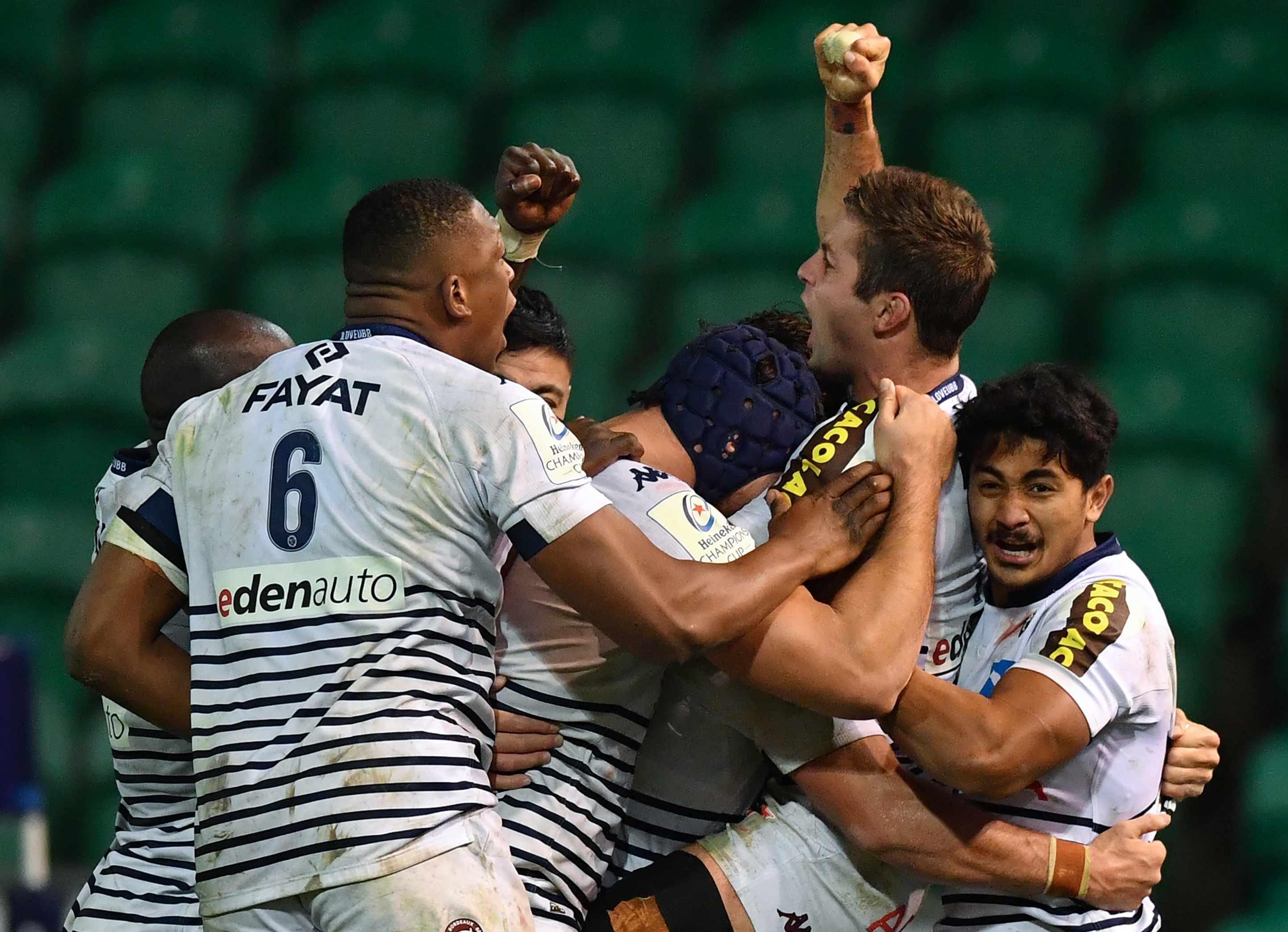 Santiago Cordero a marqu&eacute; l'essai de la victoire !